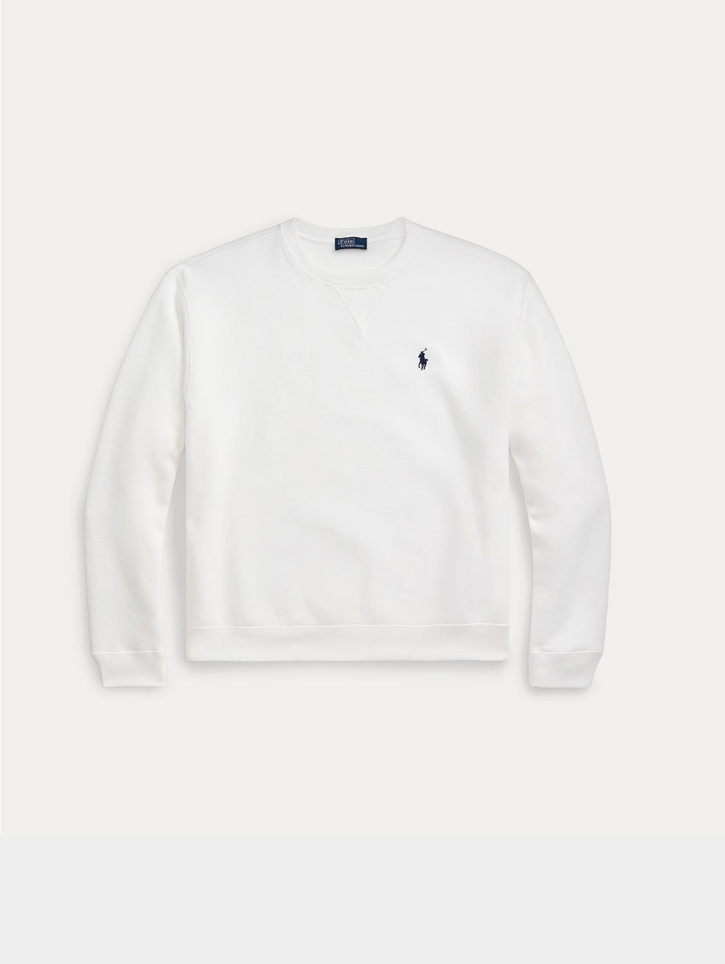 2026 New Arrival Felpa Girocollo in Cotone Bianco