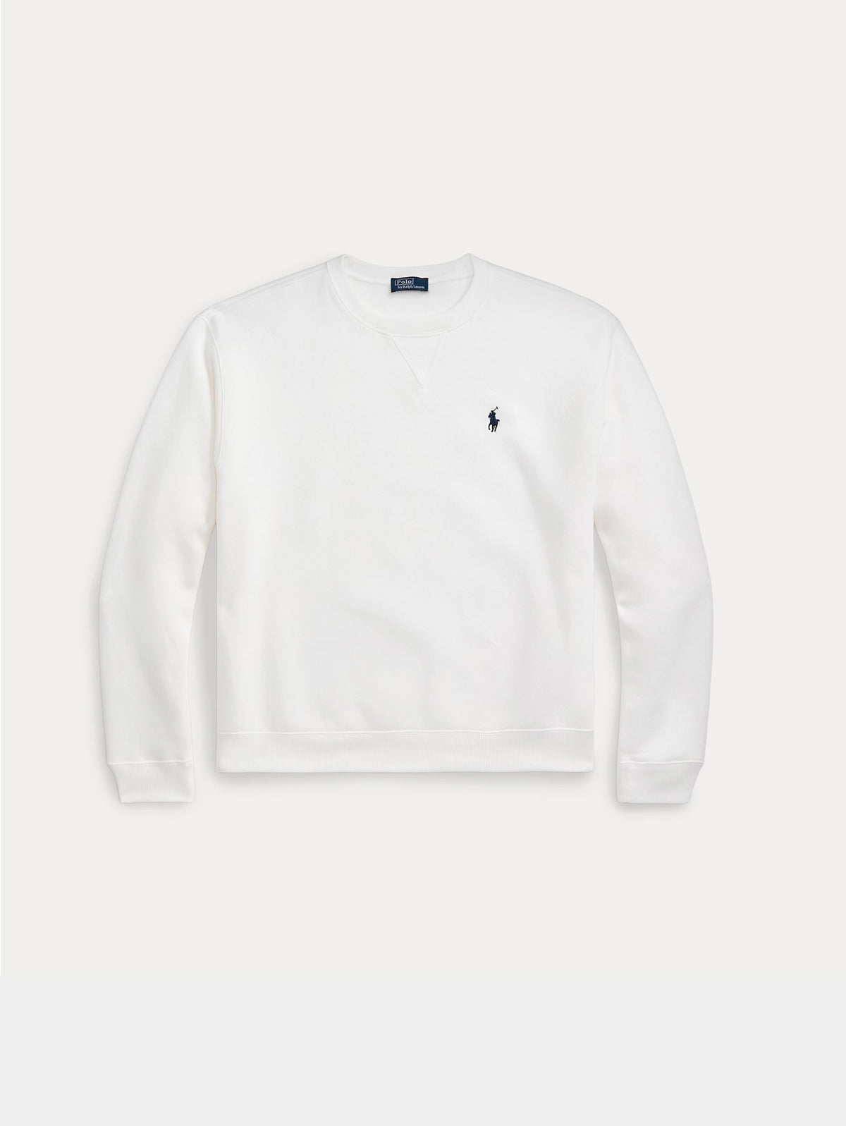 2026 New Arrival Felpa Girocollo in Cotone Bianco