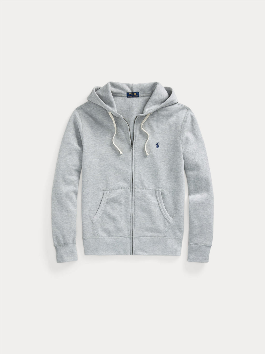 2026 New Arrival Felpa Full zip con Cappuccio Grigio