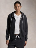 2026 New Arrival Felpa con Cappuccio Full Zip Nero